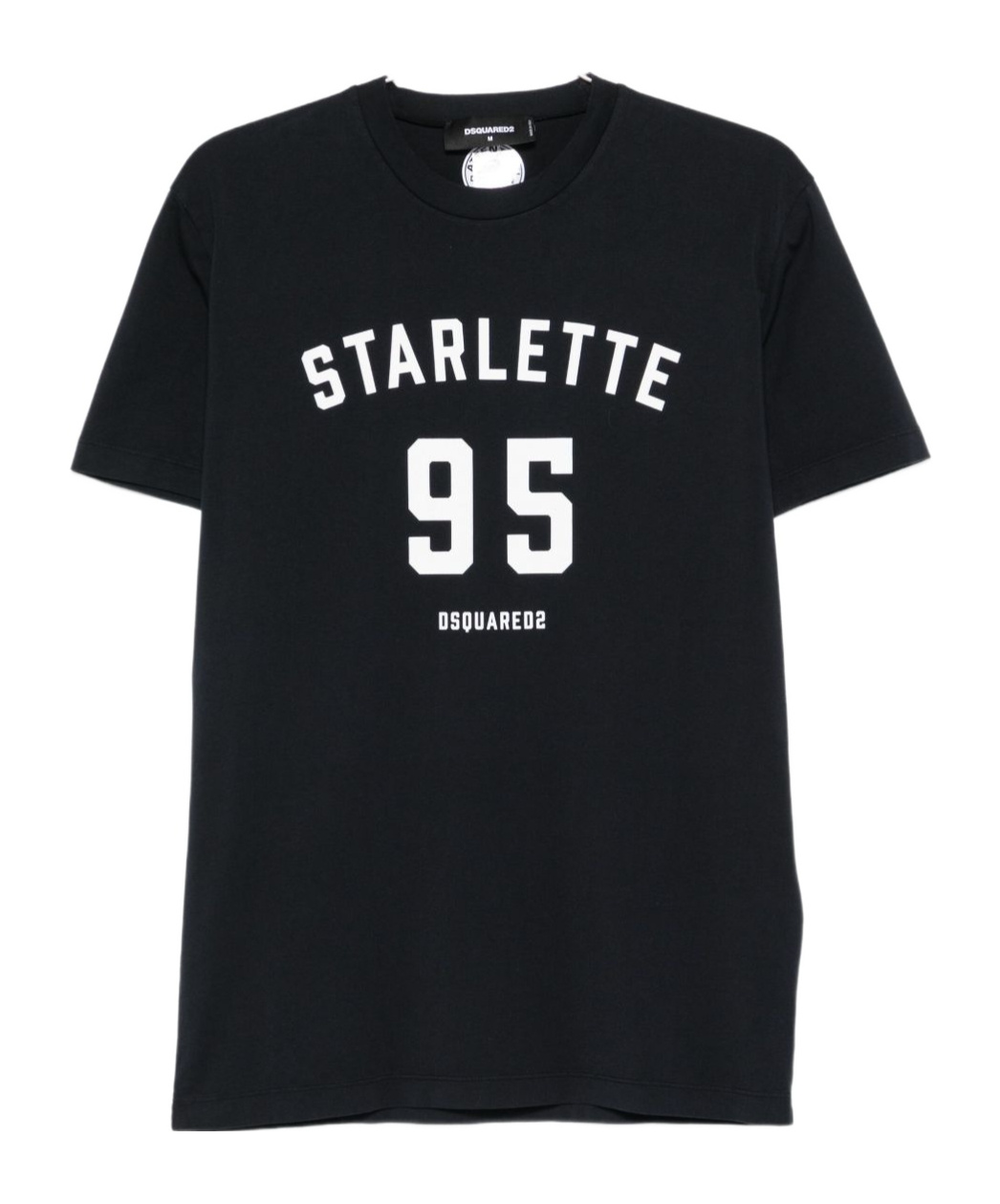 Dsquared2 Crew Neck T-shirt With Print In Black