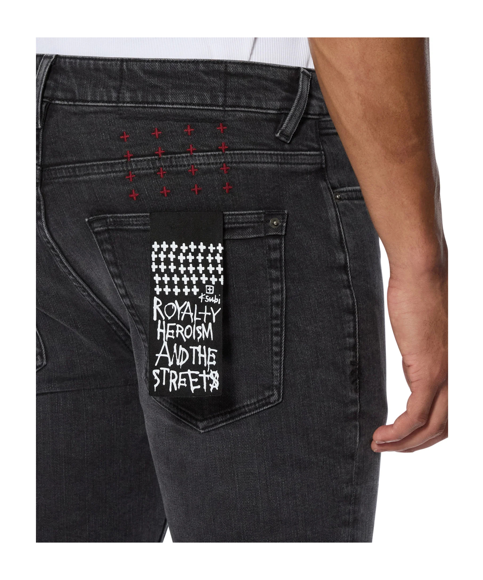 KSUBI JEANS WITH BELT LOOPS