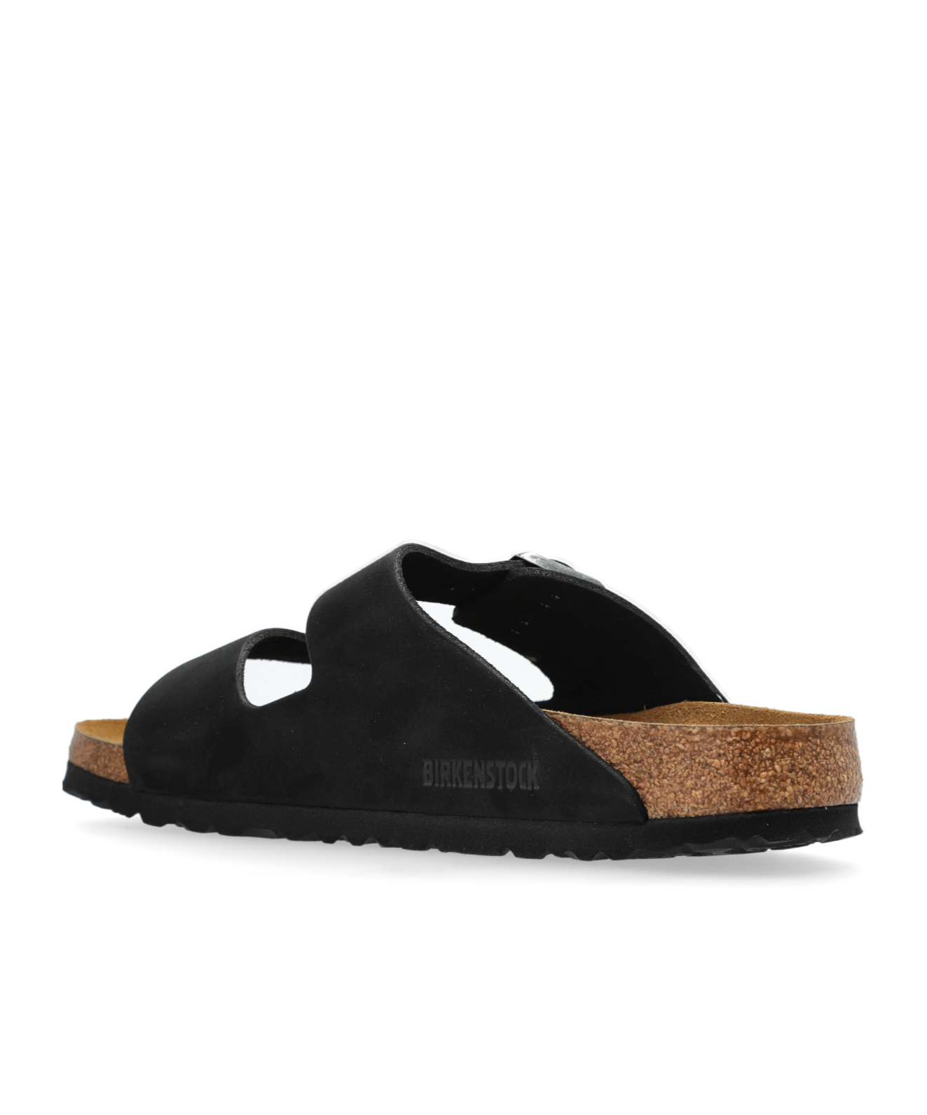 Birkenstock Open-toed Slippers In Black