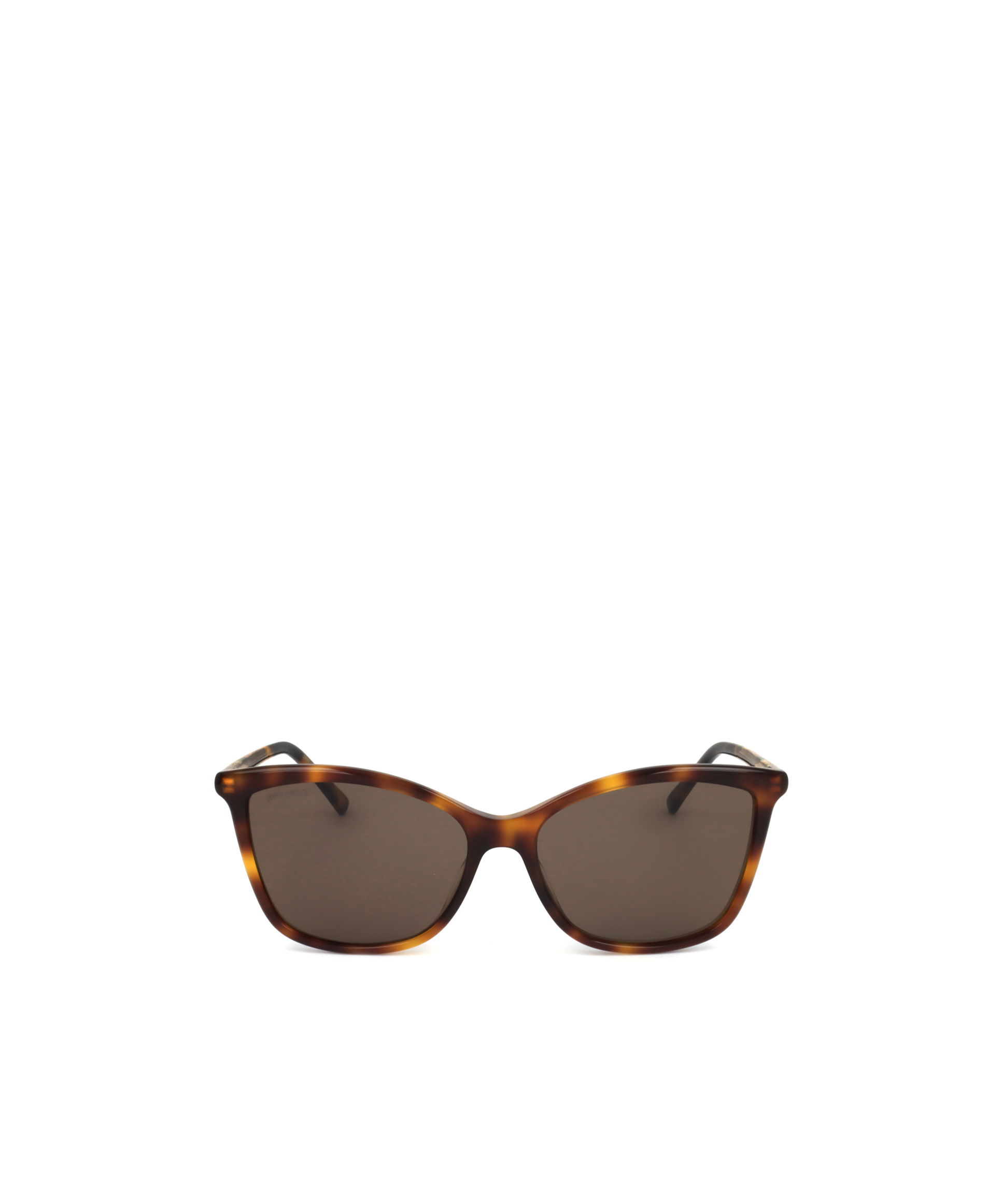 Jimmy Choo Geometric Frame Sunglasses In Green