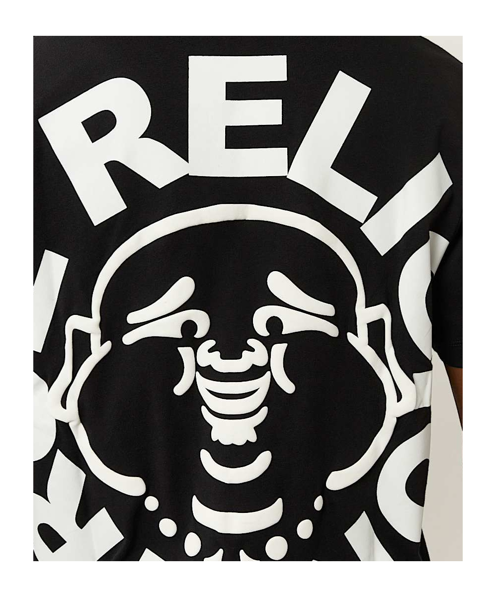 True Religion Puff Print Buddha Face Tee