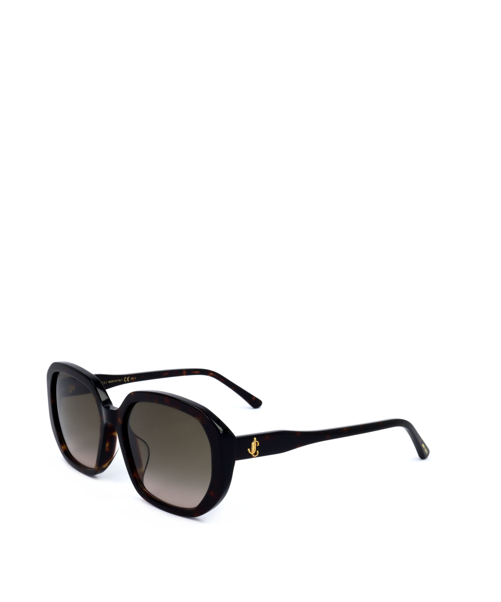 Jimmy Choo Full Frame Sunglasses In Black