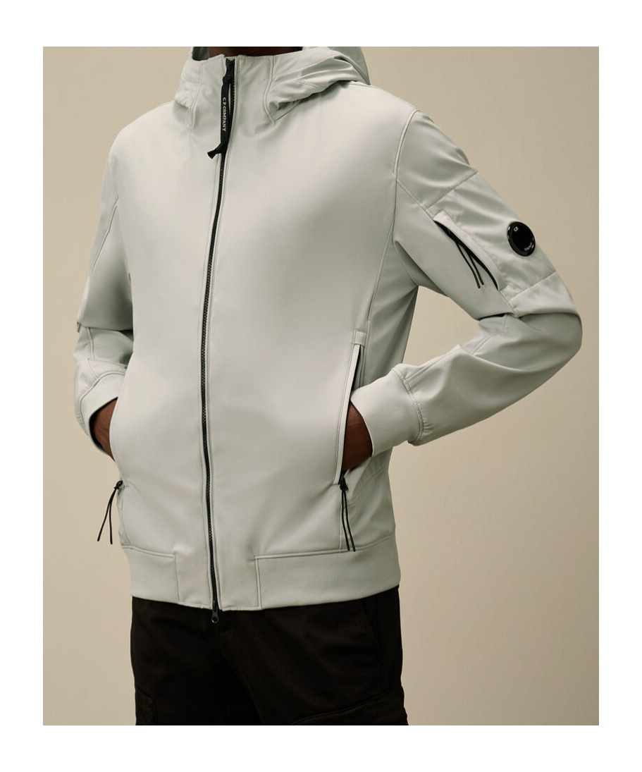 C.p. Company Long Sleeve Casual Jacket In Gray