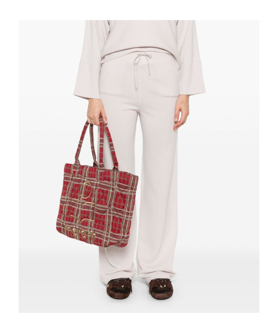 Alpha Studio Wide-leg Trousers In Pink