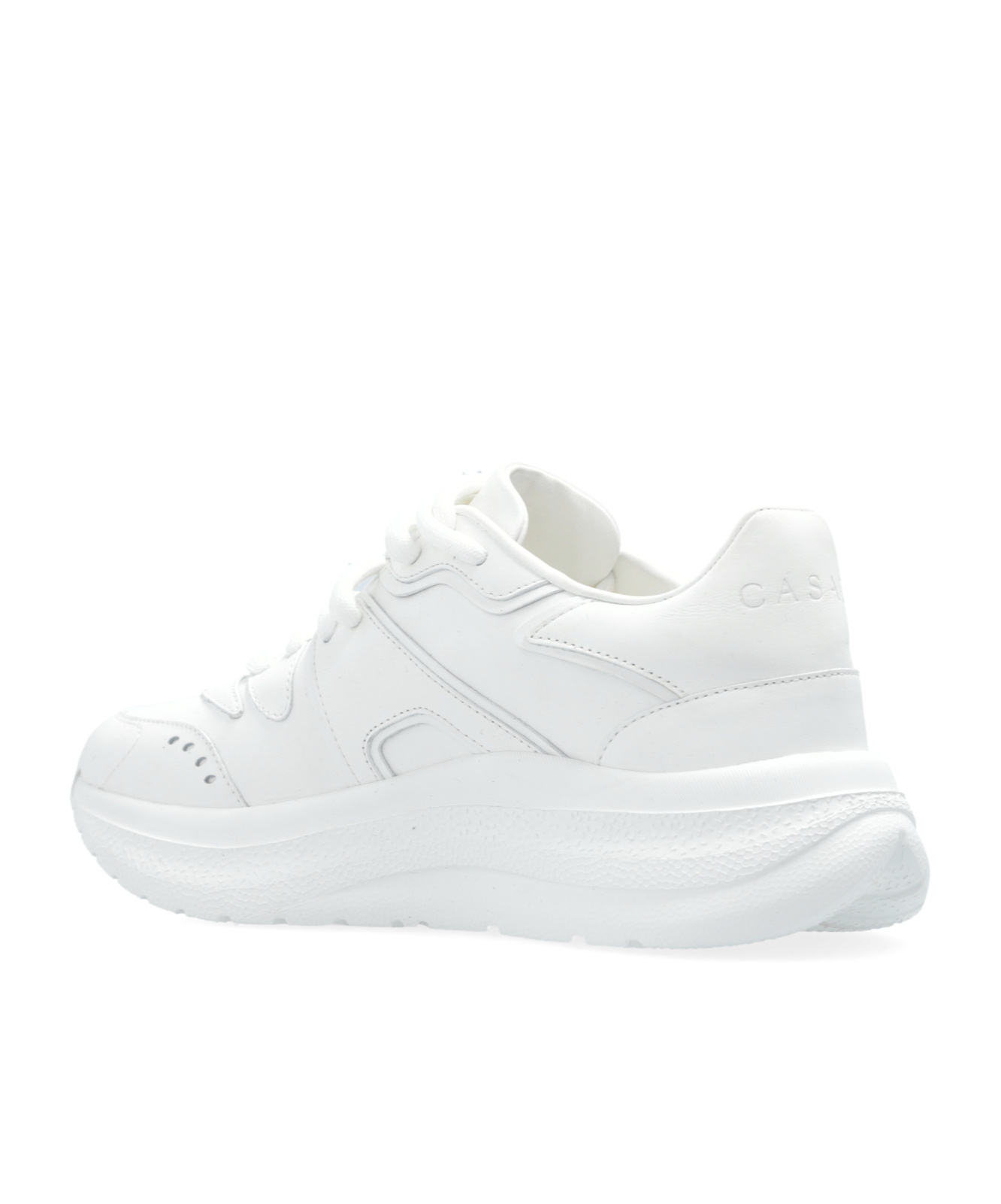 Casadei Laced Sneakers In White