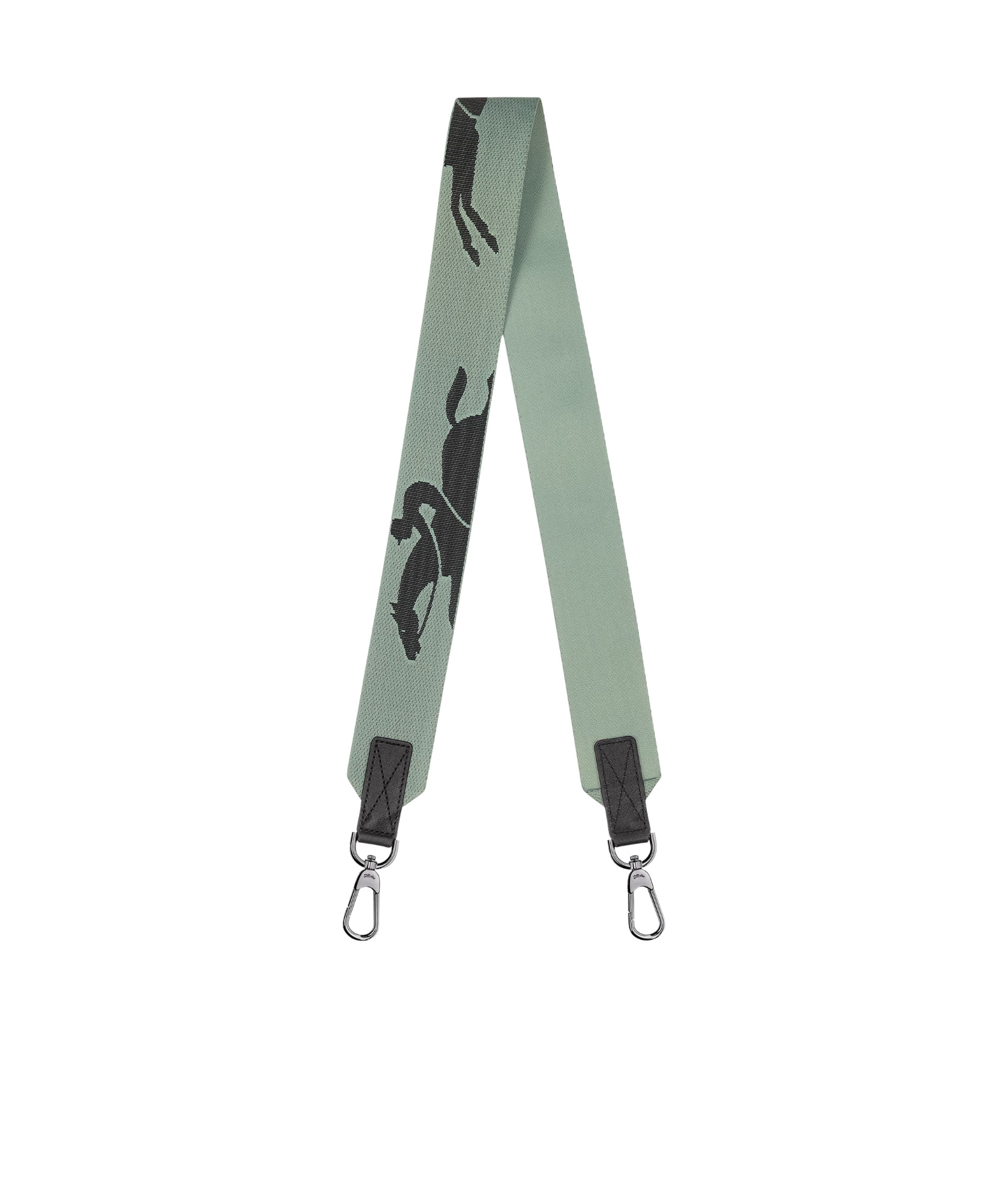 Longchamp Hook Strap In Gray