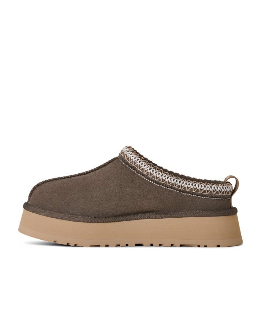 Ugg Patterned Platform Slippers In Multi