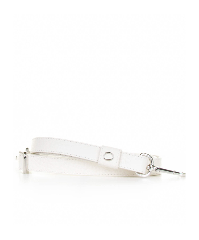 Orciani Logo Logo Shoulder Bag In White