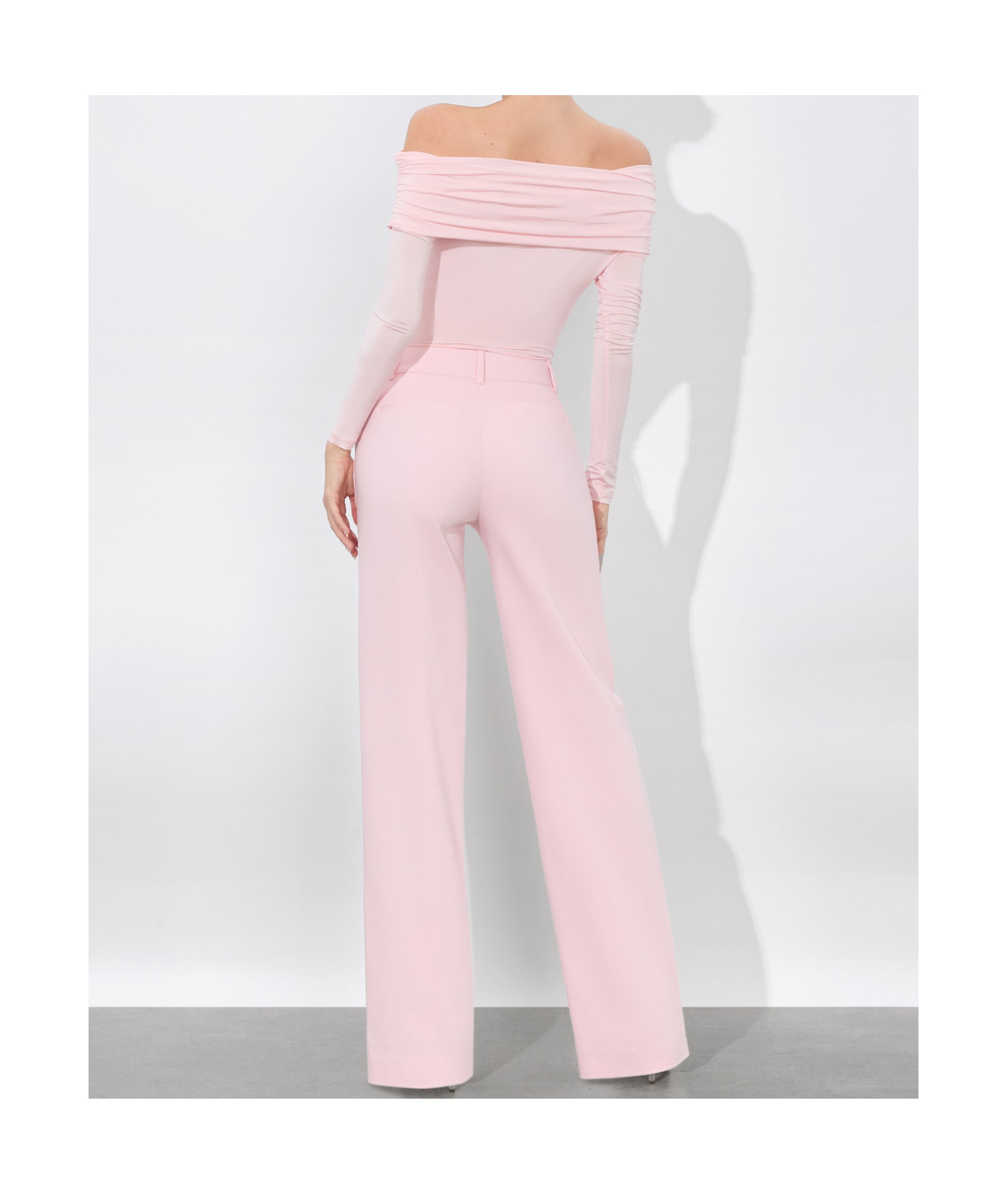 Alice And Olivia Alexander Trouser In Pink