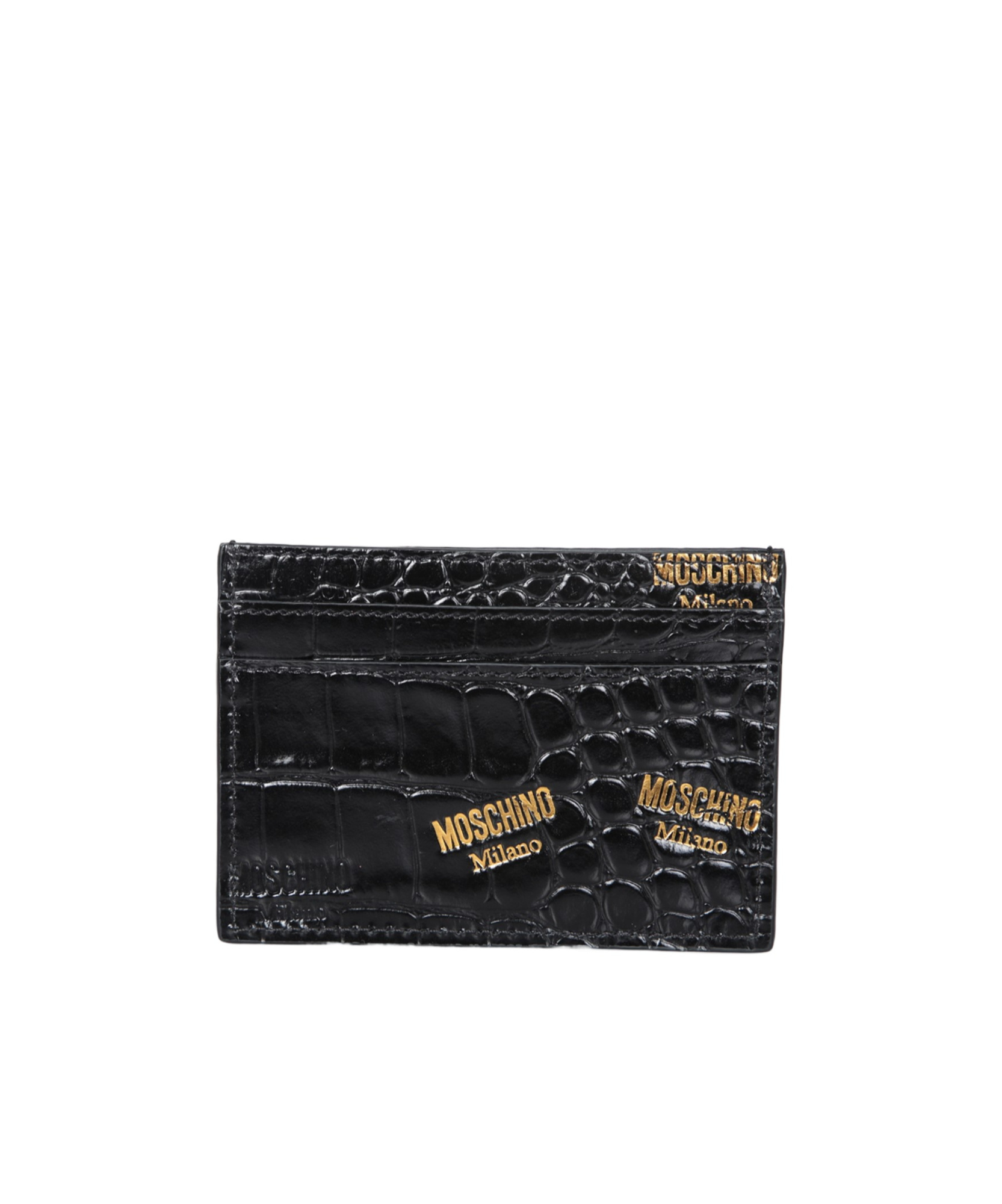 Moschino Square Clip In Black