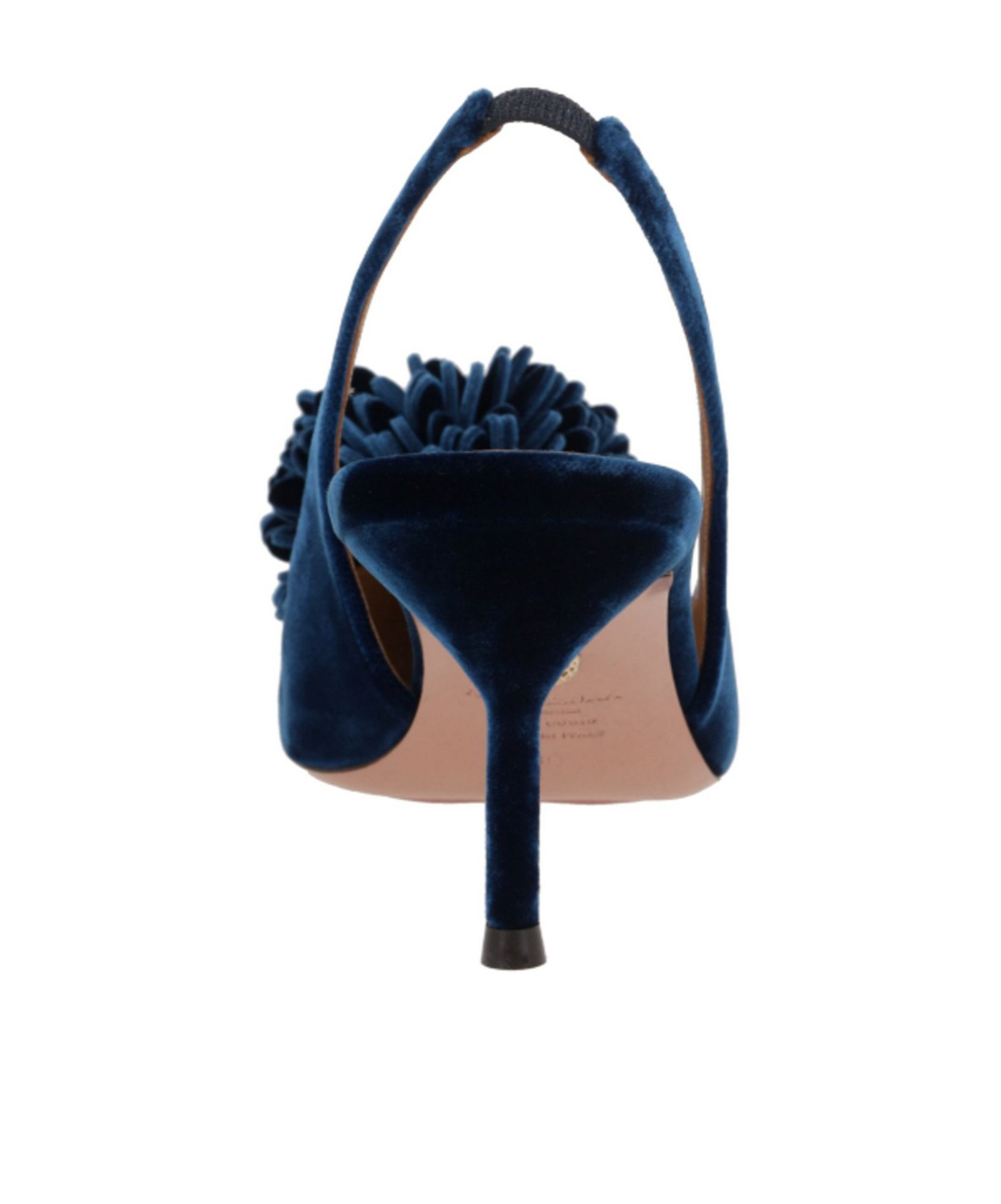 Aquazzura Women's 65mm Couturier Slingback Pumps In Black
