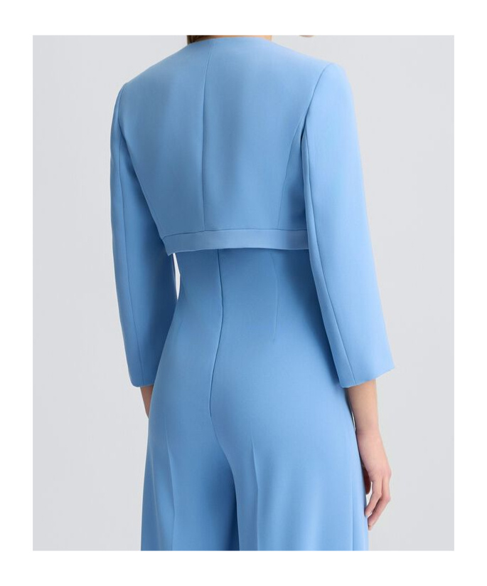 Liu •jo Cropped Envers Satin Jacket