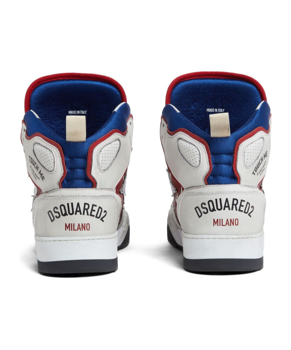 Dsquared2 Logo-print Sneakers In White