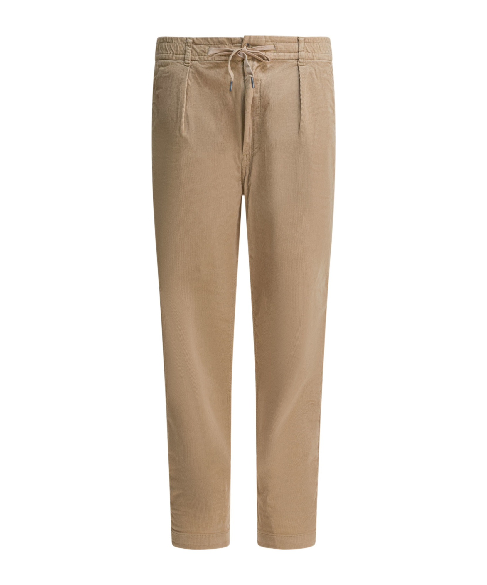 Polo Ralph Lauren Luxe Velvet Lateef Trousers Pockets In Brown