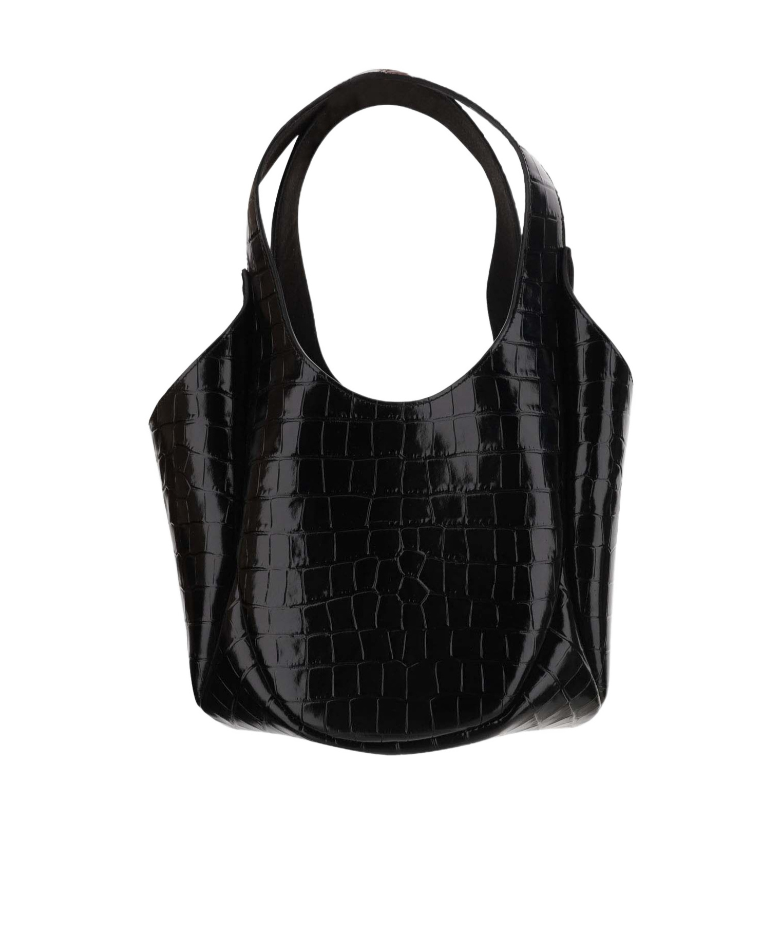 Coperni Embossed Handbag In Black
