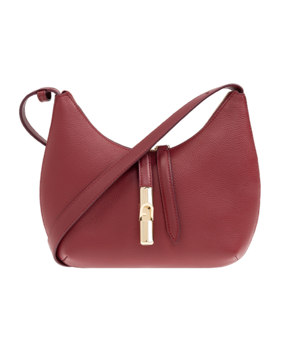 Furla Small Goccia Shoulder Bag In Red