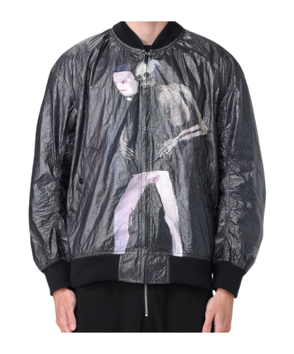 Undercover Long-sleeved Casual Jacket In Black