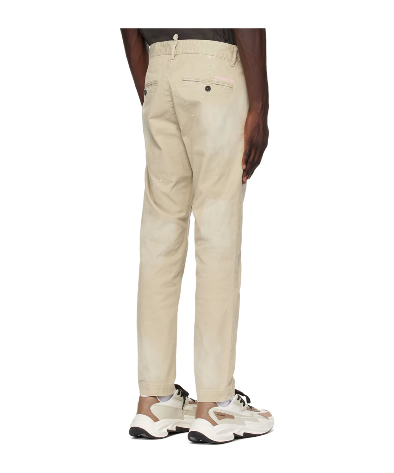 Dsquared2 Beige Cool Guy Jeans In Nude