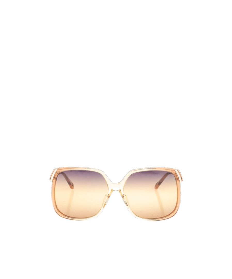 Chloé Aly Square-frame Acetate And Gold-tone Sunglasses