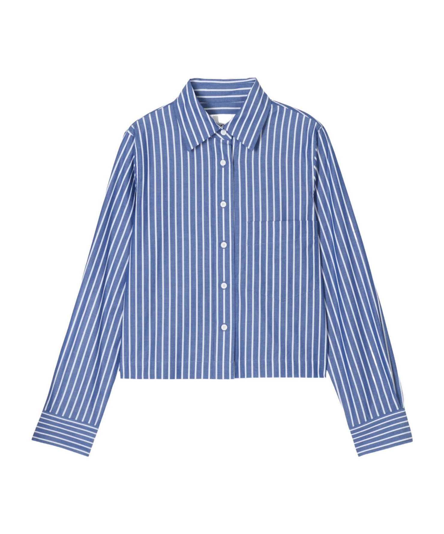 Shop Closed Striped Shirt In Blue