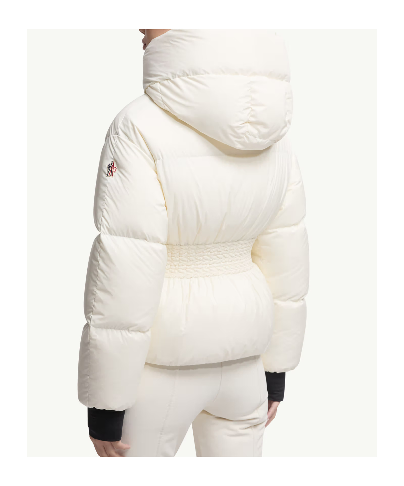 Moncler Wollemi Hooded Down Ski Jacket In White