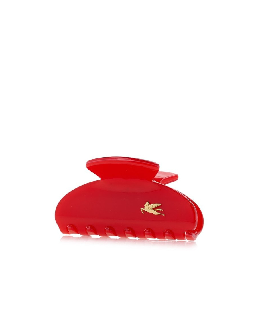 Etro Logo Hair Accessories In Red