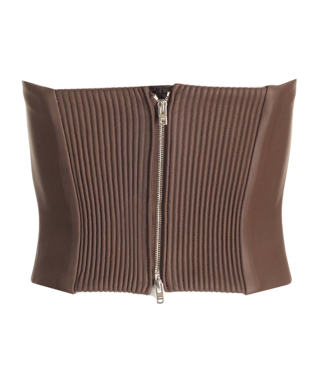 Amiri Rib Pleats To Wipe The Chest In Brown