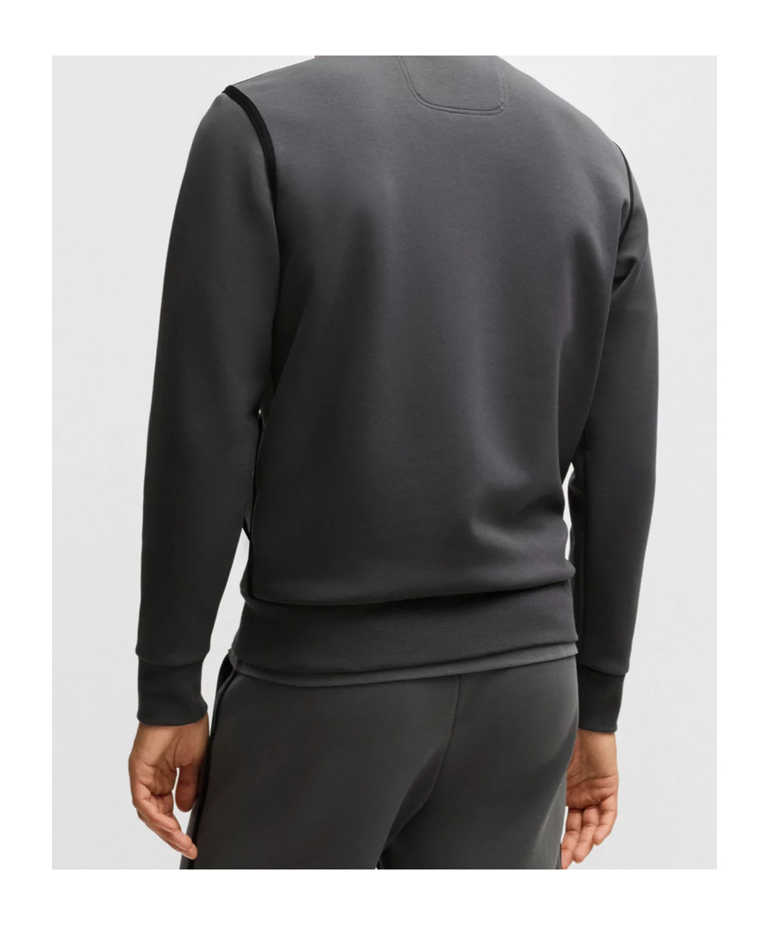 Hugo Boss Zip-up Sweatshirt With Logo Artwork