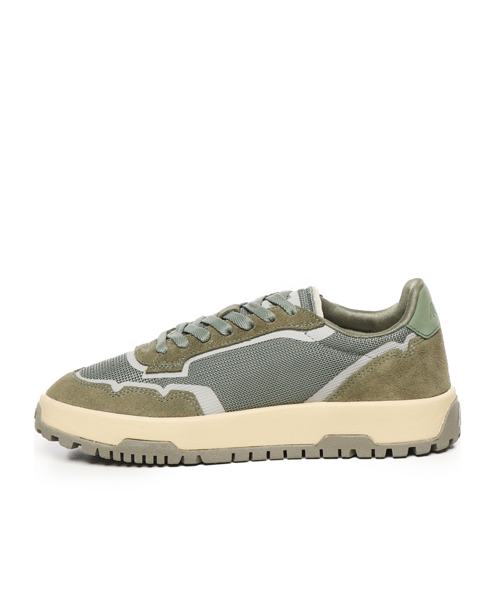Autry Wildpace Nubuck And Rubber-trimmed Suede And Mesh Sneakers In Multicolor