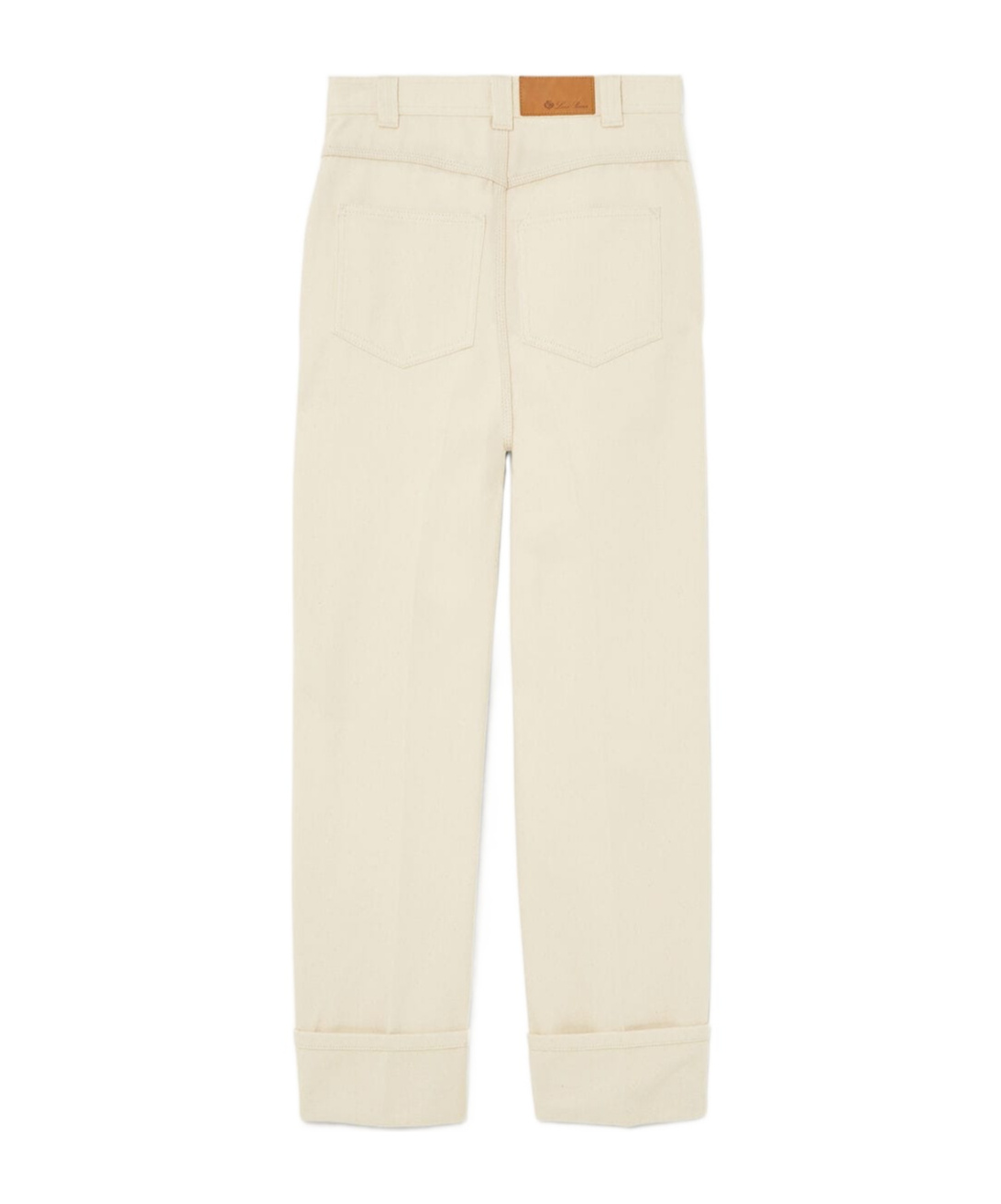 Loro Piana Jeans With Belt Loops In Soft Sand