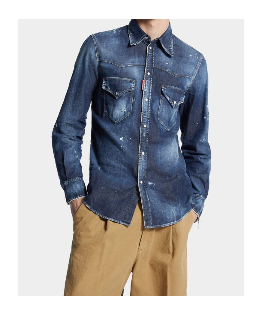 Dsquared2 Fashion Western Shirt