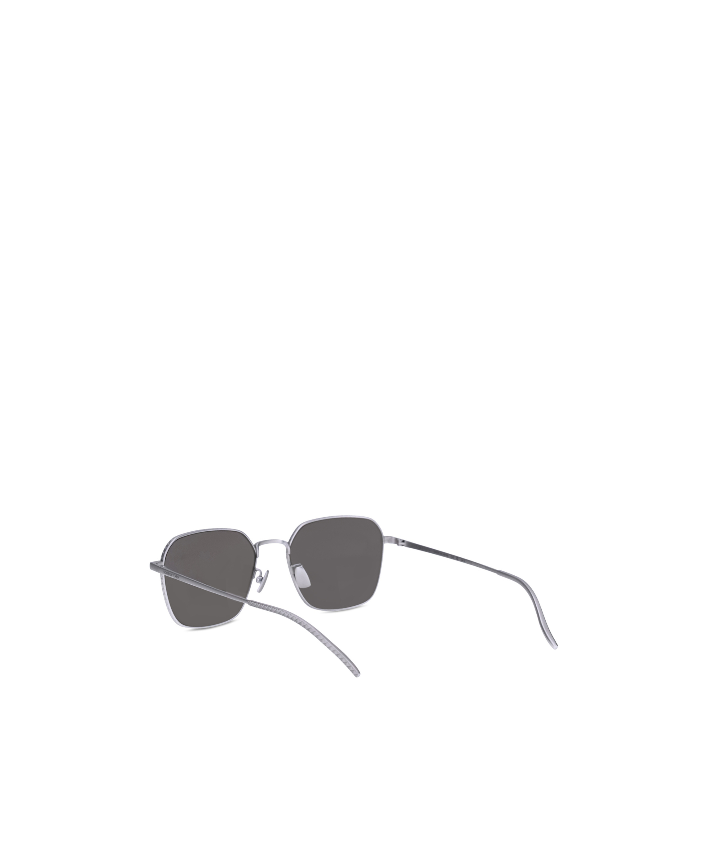 Bottega Veneta Square Frame Sunglasses In Gray