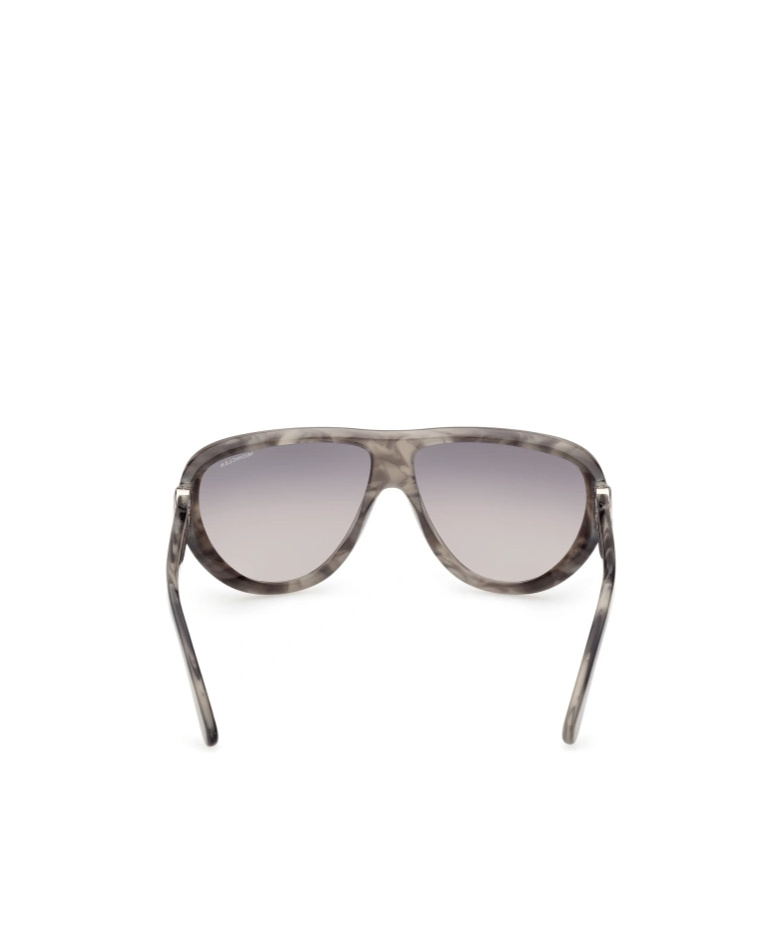 Moncler Oversized-frame Sunglasses In Gray