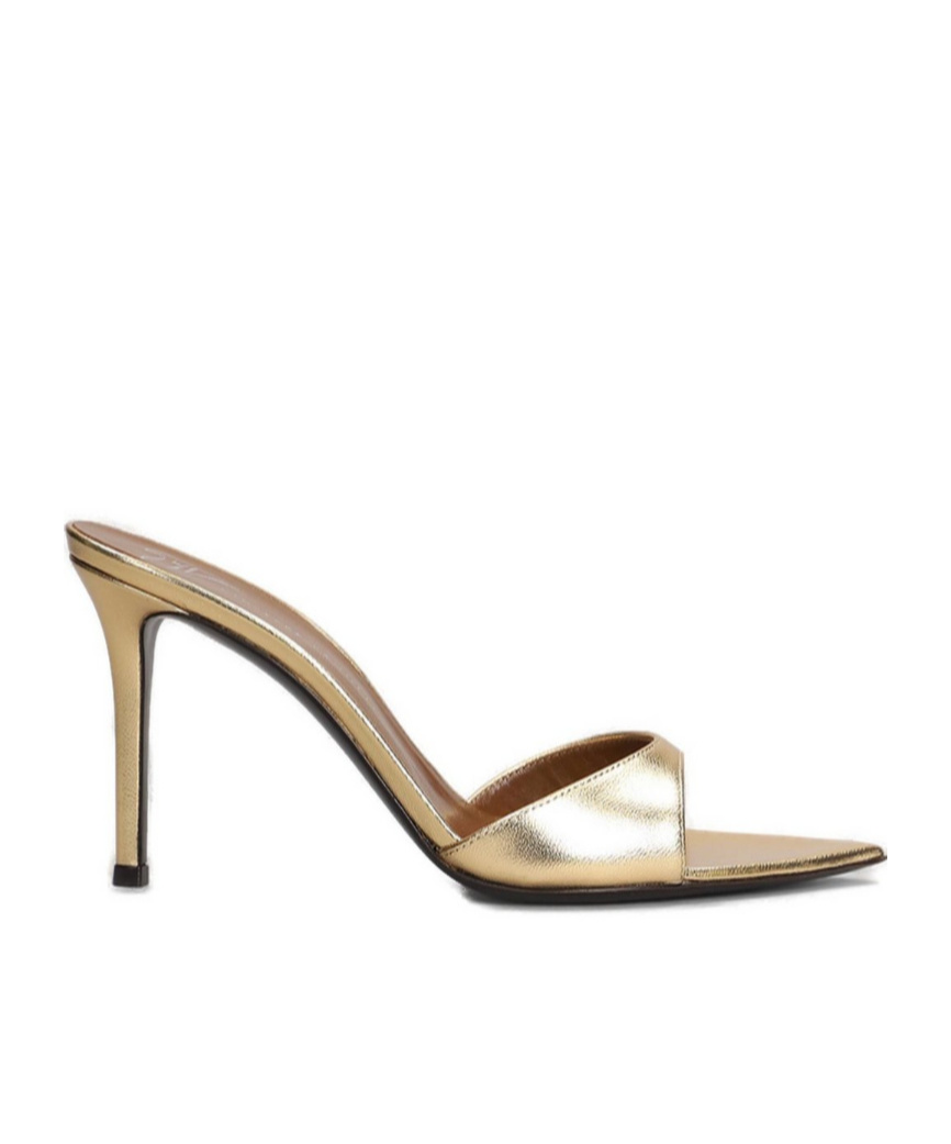 Giuseppe Zanotti Intriigo Pointed Mule Sandals In Multi