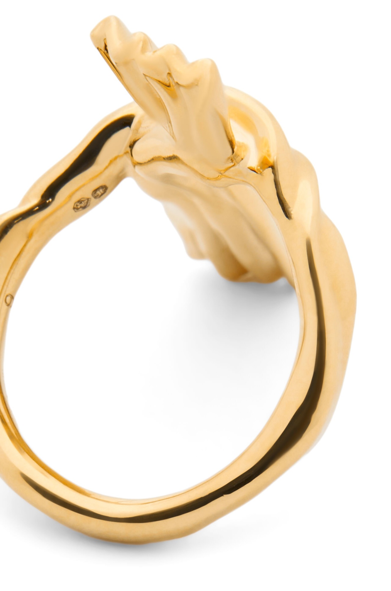 Loewe Knuckle Not Ring In Gold In Gold