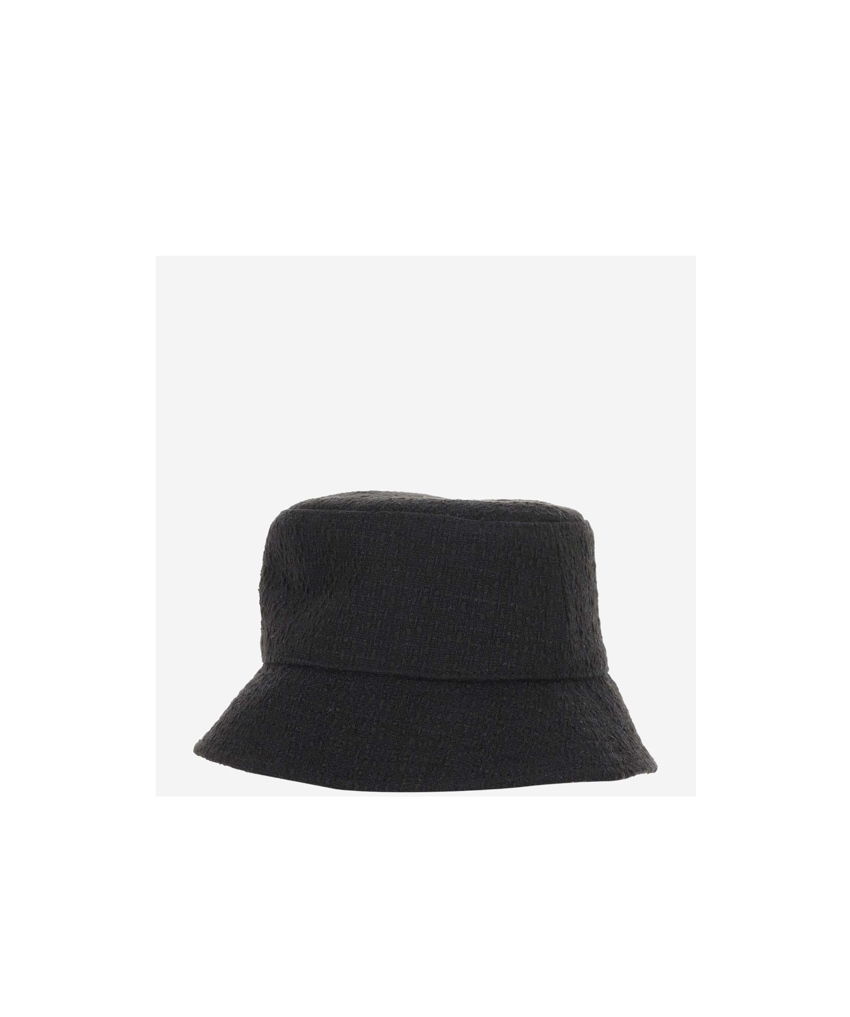 Ruslan Baginskiy Black Tweed Bucket Hat In Black