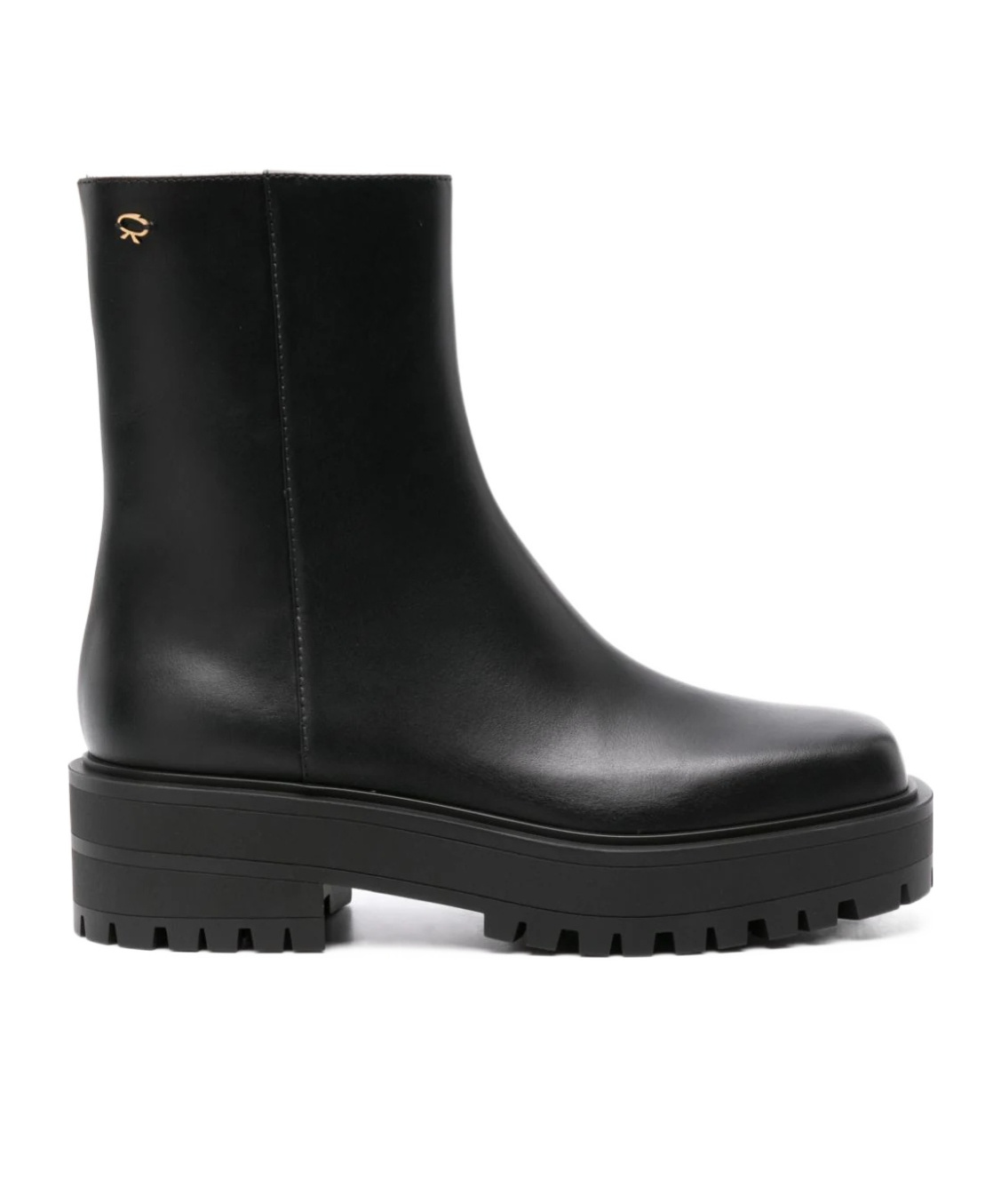 Gianvito Rossi Women's Warner Biker Booties In Black