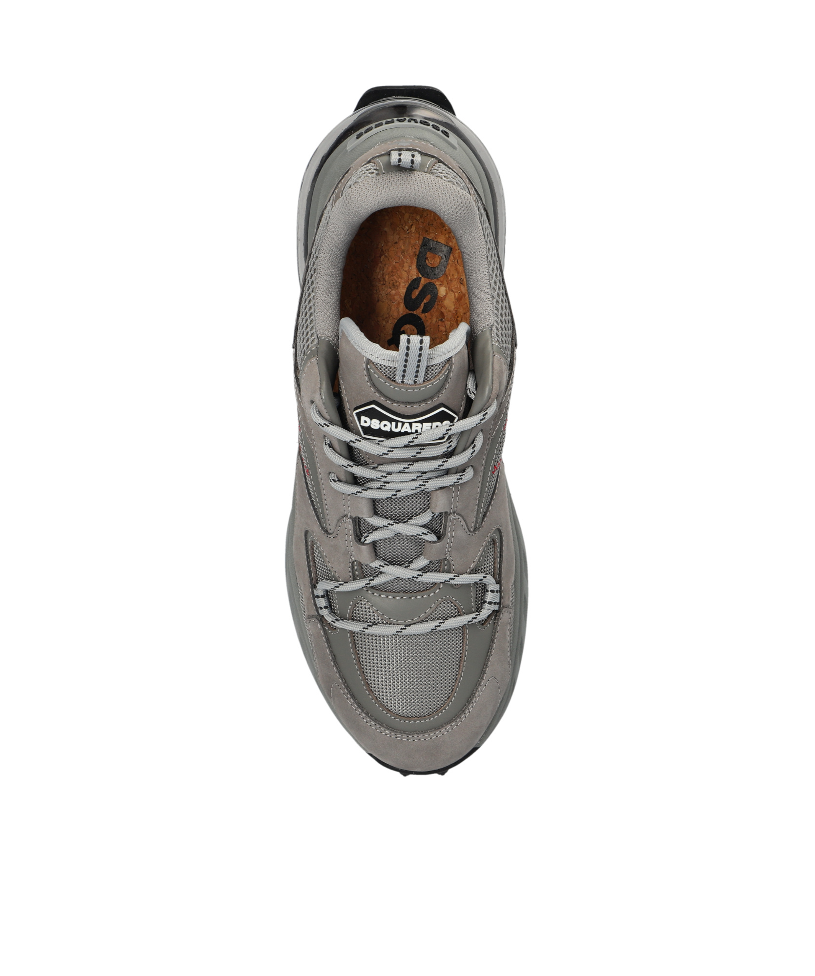 Shop Dsquared2 Bubble Sneakers In Gray