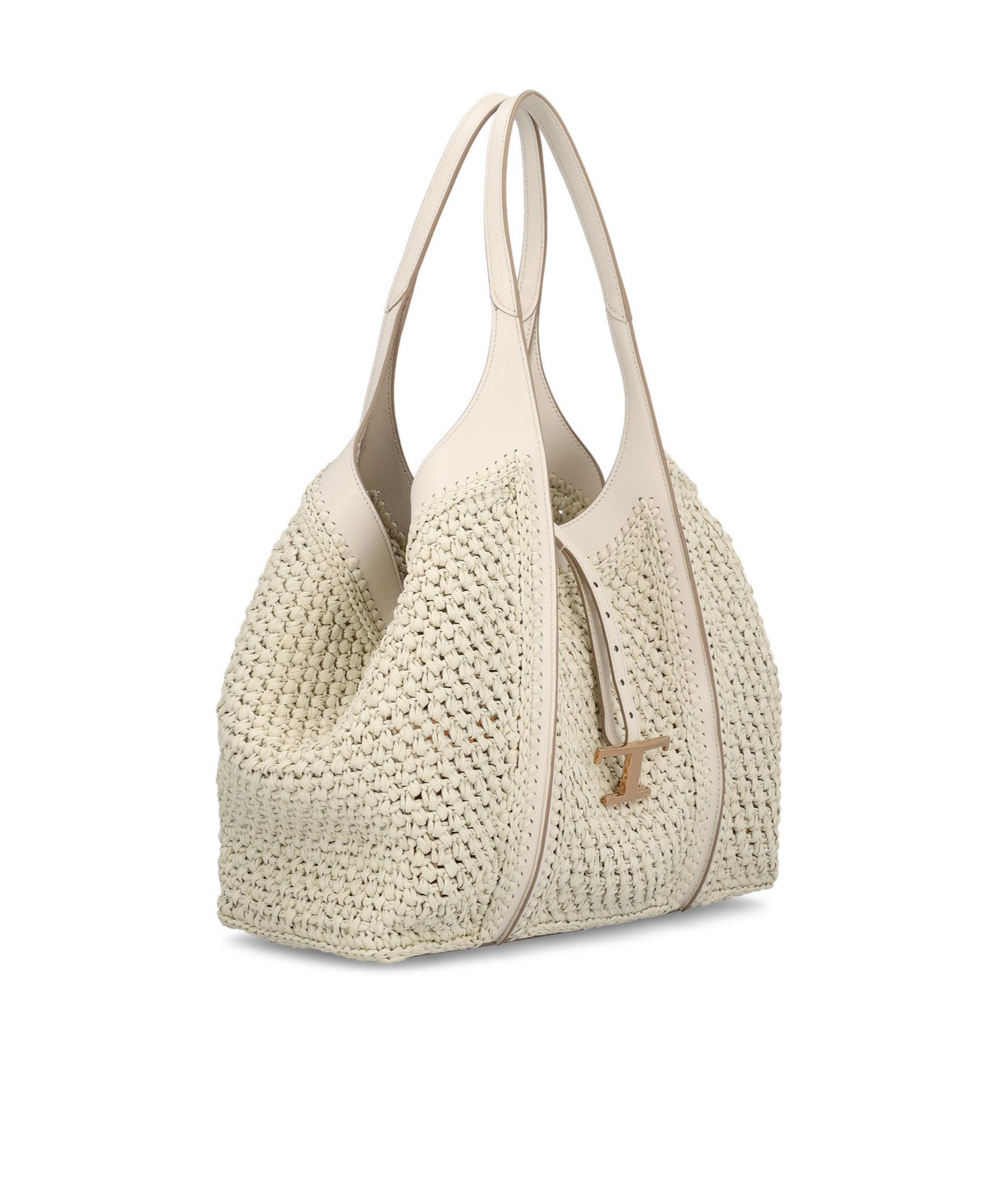 Tod's T-timeless Tote Bag In Nude