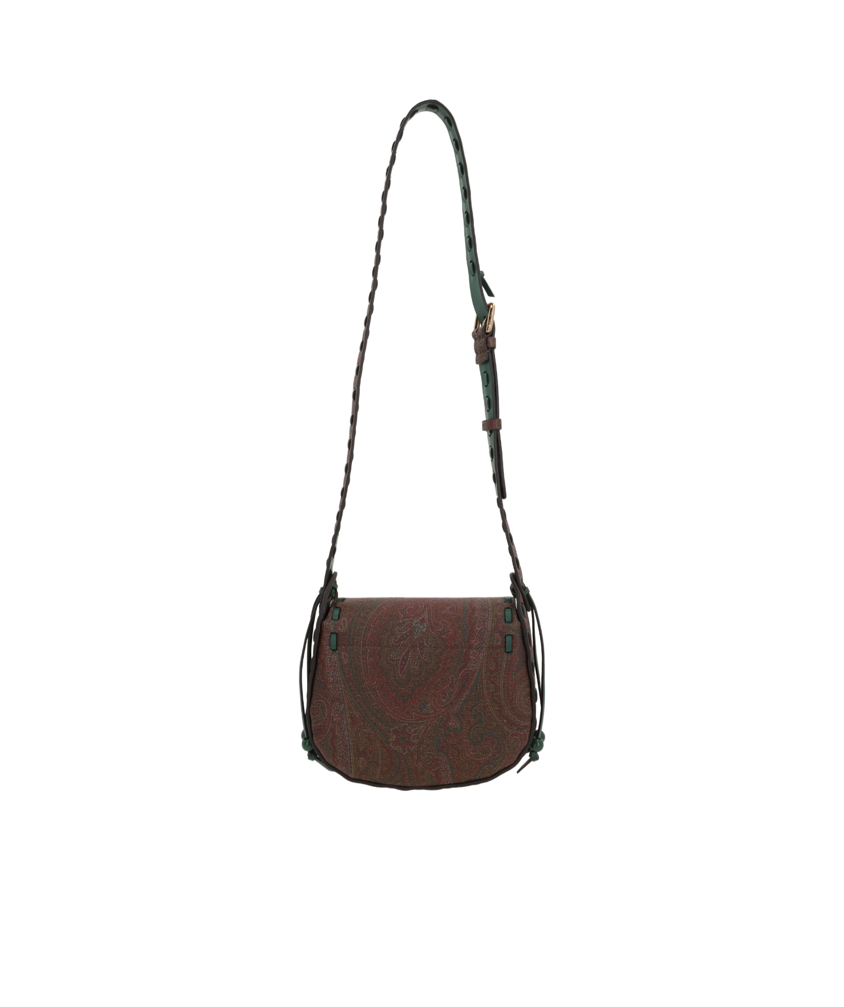 Etro Drya Arnica 1984 Shoulder Bag In Coated Canvas In Multicolor