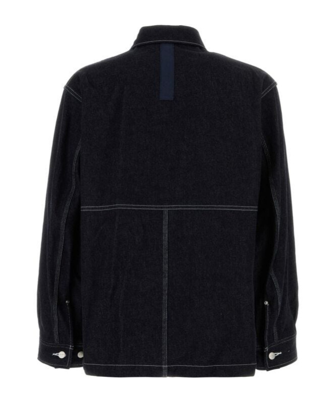 Junya Watanabe Carhartt Jacket With Collared Design And Multiple Pockets In Black