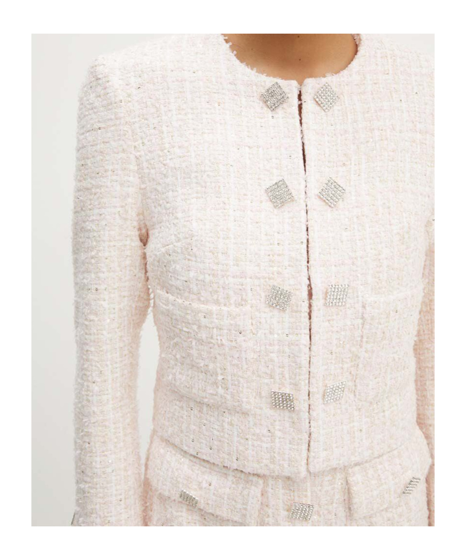 ROTATE BIRGER CHRISTENSEN SEQUIN-EMBELLISHED JACKET