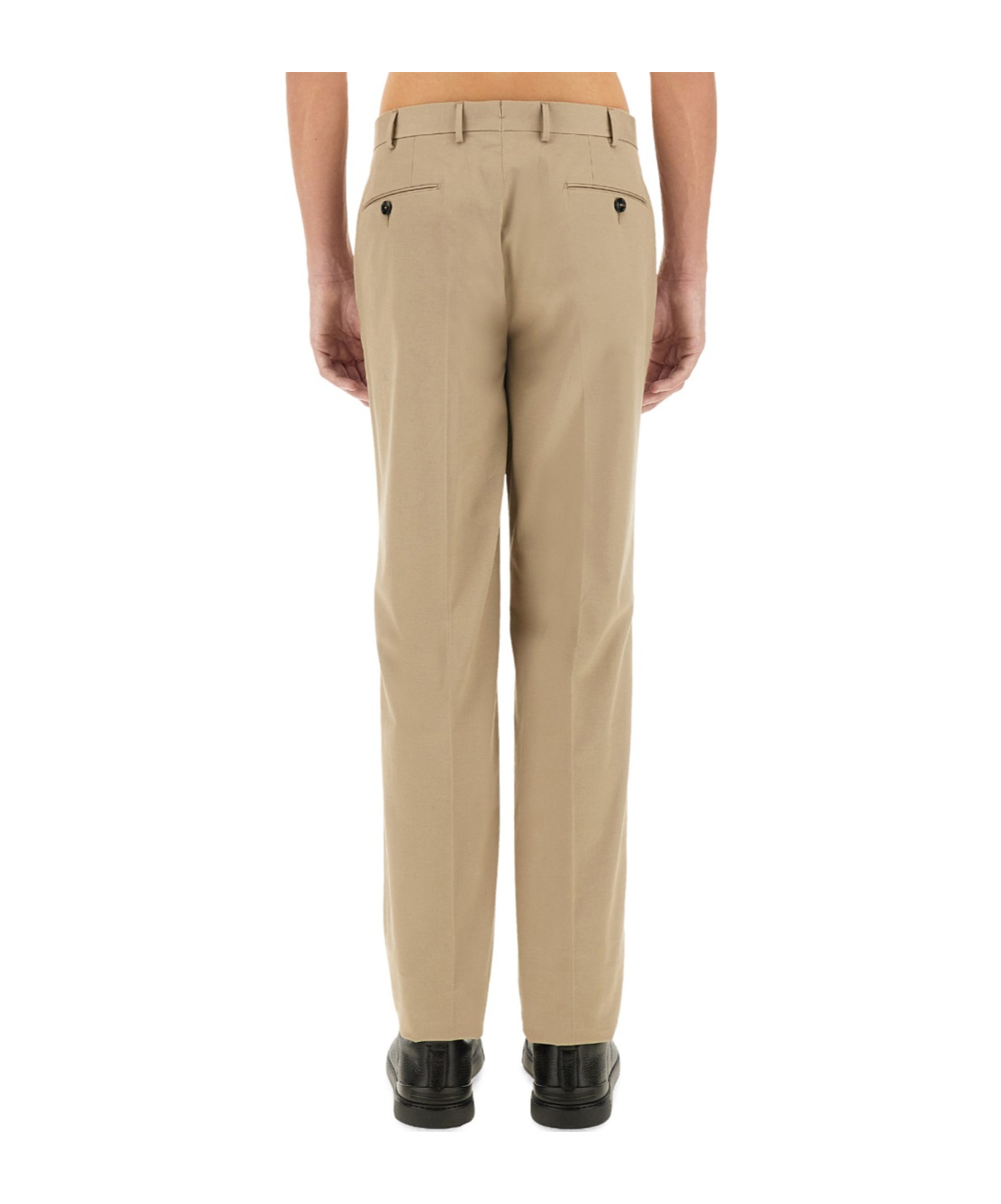 ZEGNA ZEGNA STRAIGHT LEG TAILORED PANTS