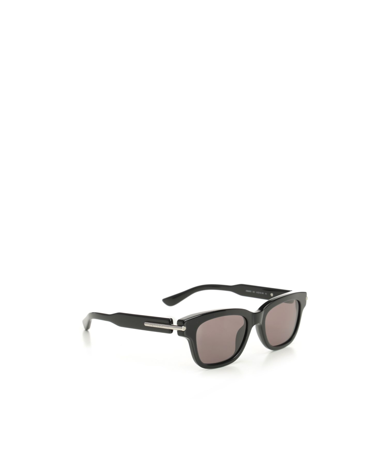 Alexander Mcqueen Eyewear T-bar Rectangular Frame Sunglasses In Black