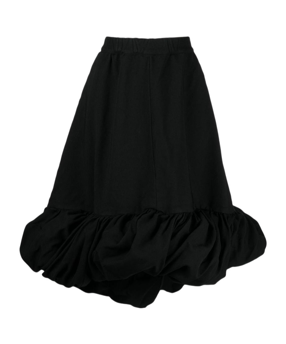 COMME DES GARÇONS PLEATED ELASTIC WAIST SKIRT 