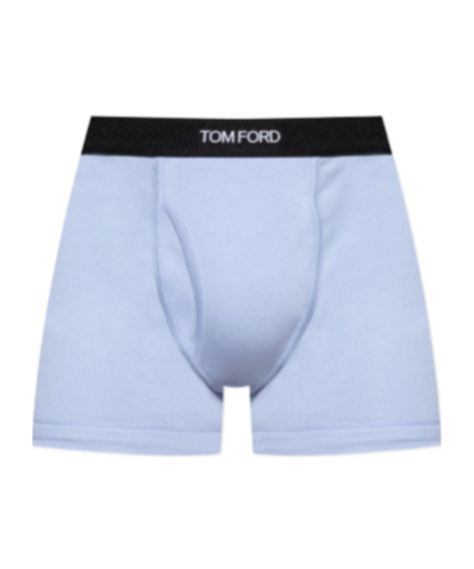 Tom Ford Two-pack Stretch-cotton Jersey Boxer Briefs In Blue