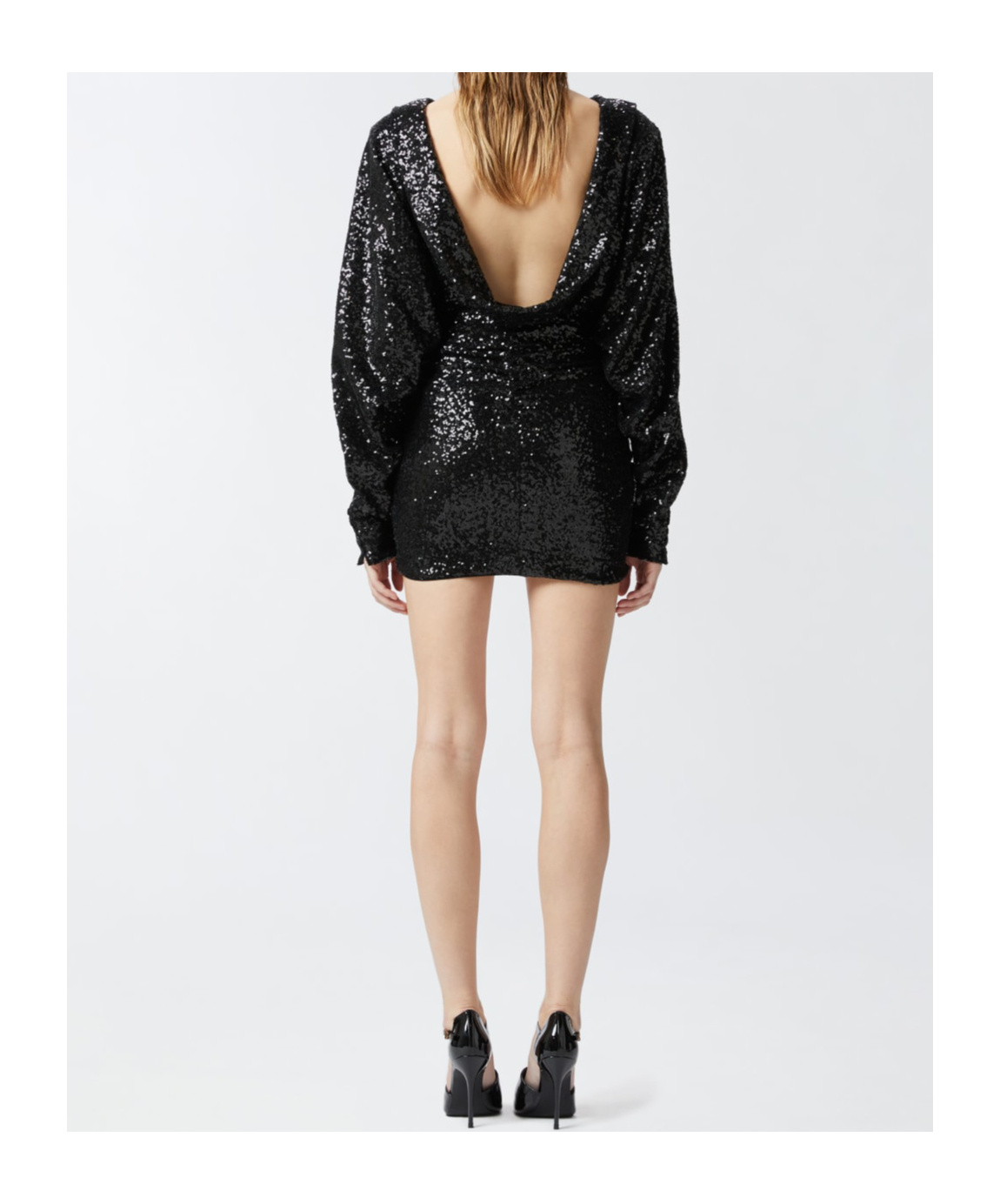 PINKO PINKO SEQUIN EMBELLISHED MINI DRESS