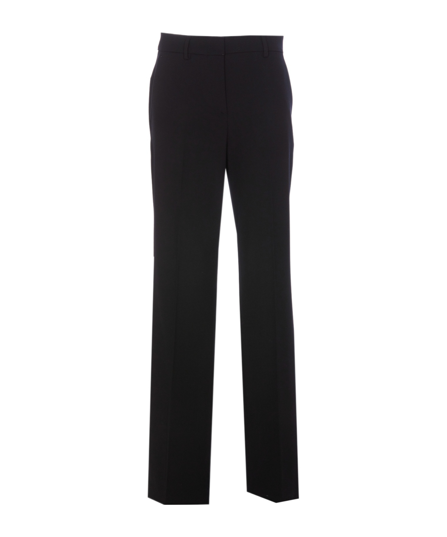 Pinko Paraguay Twill Weaved Trousers In Black