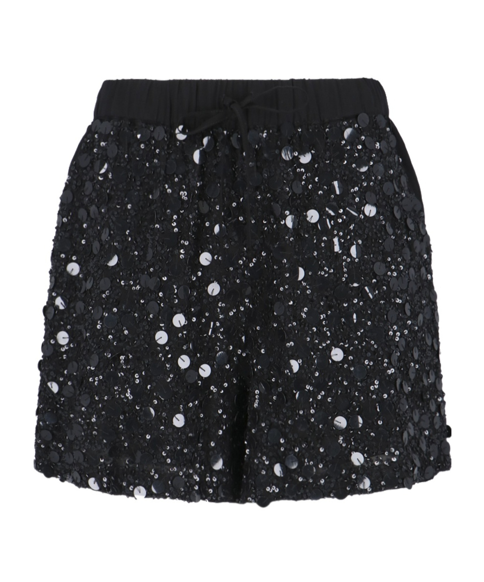 P.a.r.o.s.h Galassia Sequin-embellished Shorts