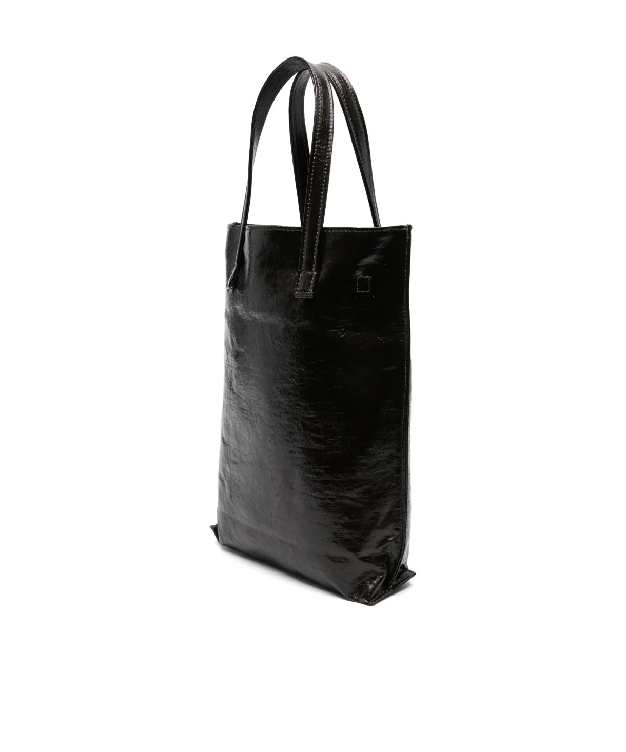 Uma Wang Carry A Handbag With Both Hands In Black